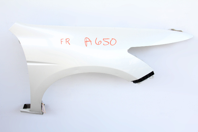 2008-2012 Honda Accord Sedan Front Right Fender Assembly Silver 60210-TA0-A90ZZ, A647, OEM, 2008, 2009, 2010, 2011, 2012