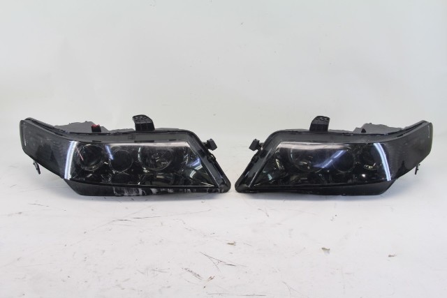 Acura TSX 04-08 Complete HID Head Light Lamp, Left/Right Set Pair, A569, OEM, 2004, 2005, 2006, 2007, 2008