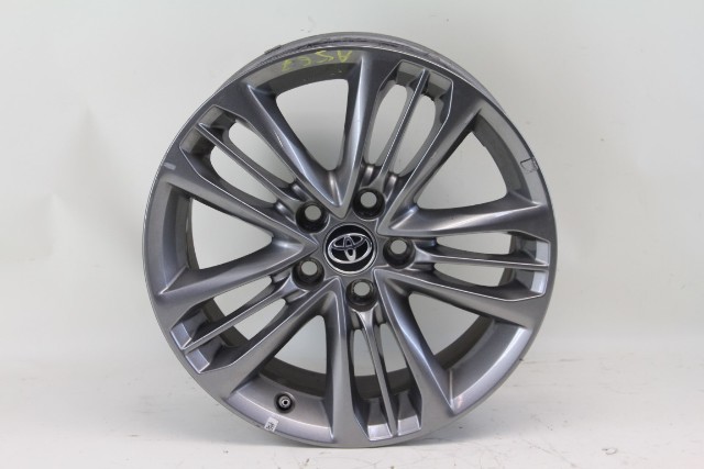 Toyota Camry SE 15-16 17x7 Wheel Rim 5 Spoke #1, A567, OEM, 2015, 2016