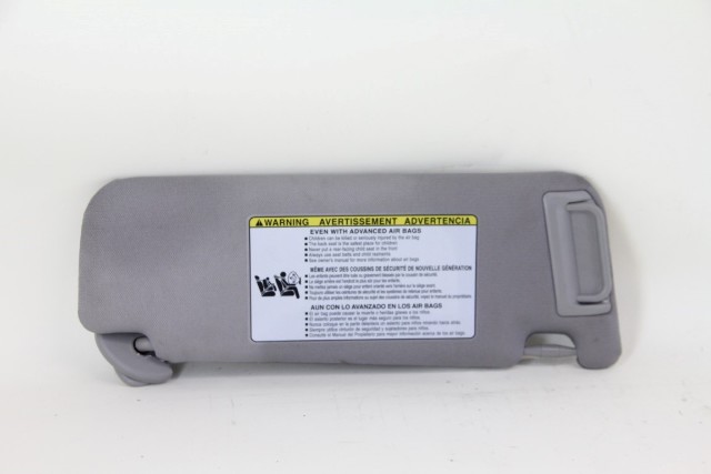 Toyota Camry SE 15-16 Left Driver Side Sunvisor Sun Visor Shade, A567, OEM, 2015, 2016