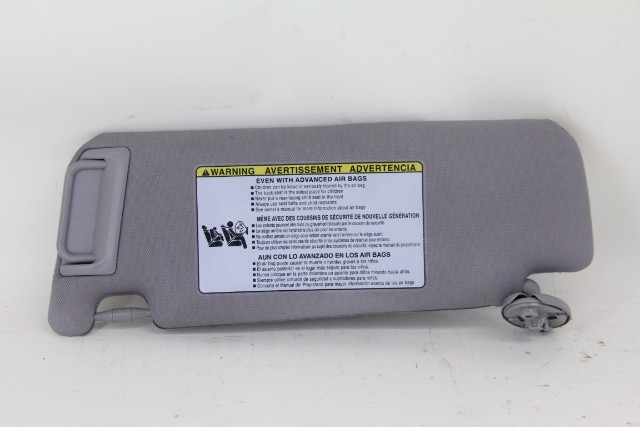 Toyota Camry SE 15-16 Right/Passenger Side Sunvisor Sun Visor Shade, A567, OEM, 2015, 2016