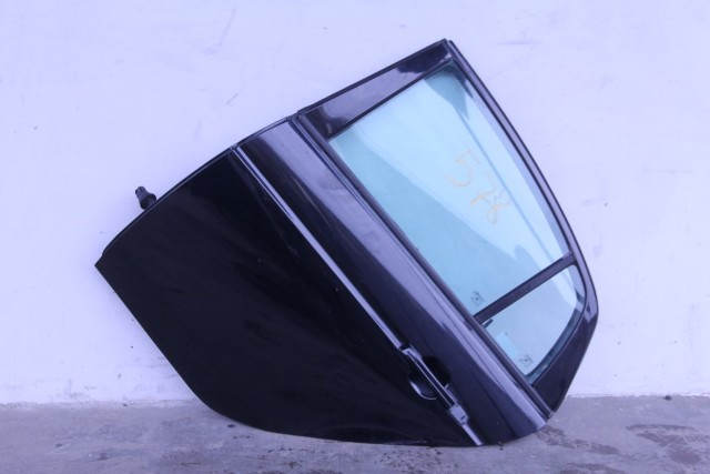 Acura TL 04-08 Rear Door Assembly Left/Driver's Side Black 67550-SEP-A90ZZ, A578, OEM, 2004, 2005, 2006, 2007, 2008