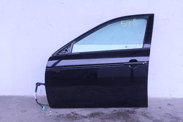 Acura TL 04-08 Front Door Assembly Left/Driver's Side, Black 67050-SEP-A91ZZ, A578, OEM, 2004, 2005, 2006, 2007, 2008