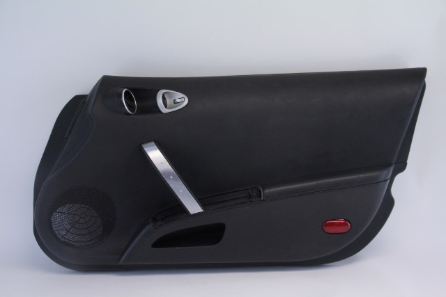 Nissan 350Z 03-05 Door Panel Lining, Passenger Side Black 80900-CD201, A623, OEM, 2003, 2004, 2005