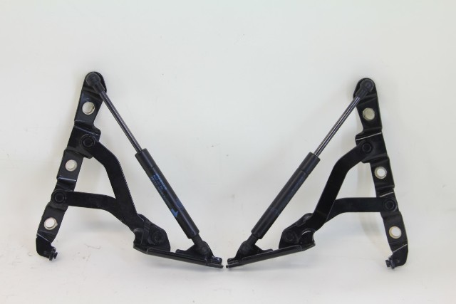 Nissan 350Z 03-09 Trunk Hinge Set, Left & Right Black 2003, A573, OEM, 2004, 2005, 2006, 2007, 2008, 2009