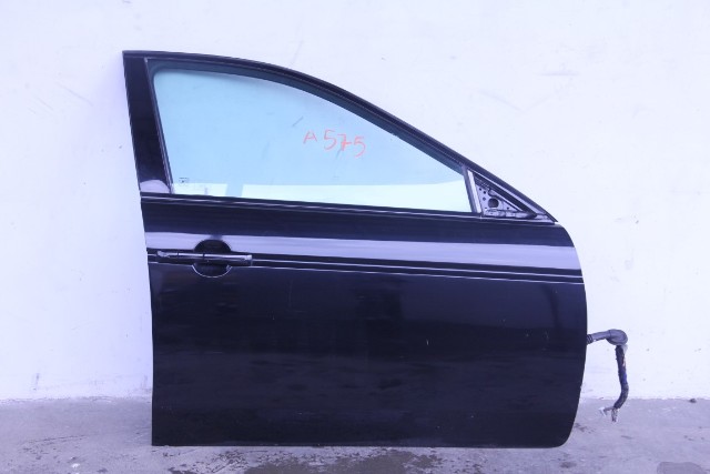 Acura TL 04-08 Front Door Assembly Right/Passenger's Side Black 67010-SEP-A91ZZ, A575, OEM, 2004, 2005, 2006, 2007, 2008