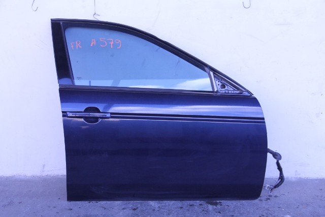 Acura TL 04-08 Front Door Assembly Right/Passenger's Side Blue 67010-SEP-A91ZZ, A579, OEM, 2004, 2005, 2006, 2007, 2008