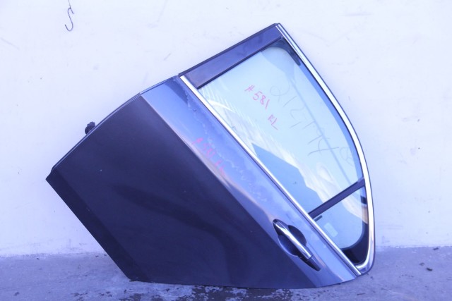 Acura TSX 04-08 Rear Door Assy. Left/Driver's Side Gray, A581, OEM, 2004, 2005, 2006, 2007, 2008