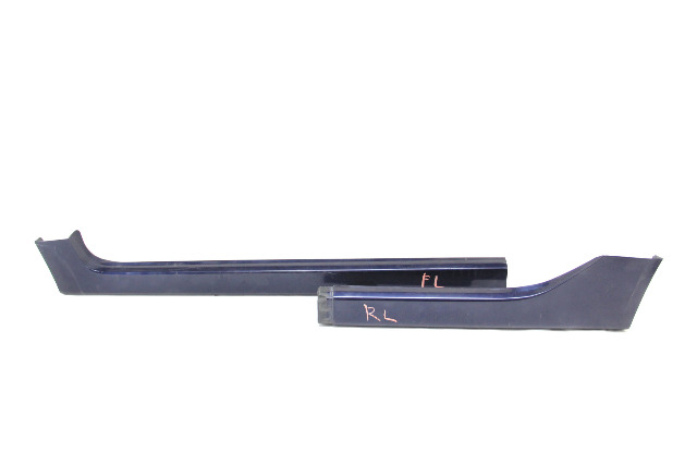 Acura TL 04-06 Rocker Panel Molding Left/Driver Side Blue, A579, OEM, 2004, 2005, 2006