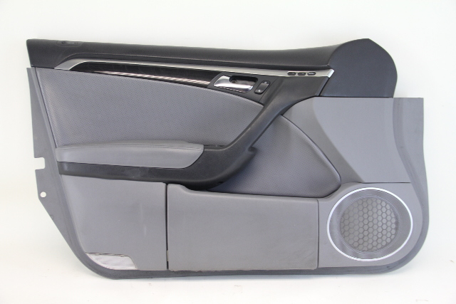 Acura TL 04-08 Front Left Door Panel Trim, Gray 83586-SEP-A01ZB, A579, OEM, 2004, 2005, 2006, 2007, 2008