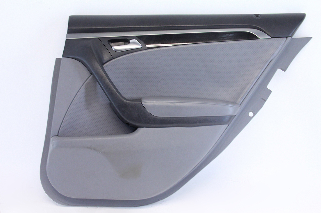 Acura TL 04-06 Rear Right Door Panel Lining Grey/Gray Trim 83736-SEP-A01, A629, OEM, 2004, 2005, 2006