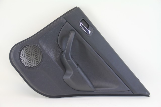 Acura TSX 04-08 Interior Door Trim Panel, Rear Right Black 83704-SEC-A01, A581, OEM, 2004, 2005, 2006, 2007, 2008