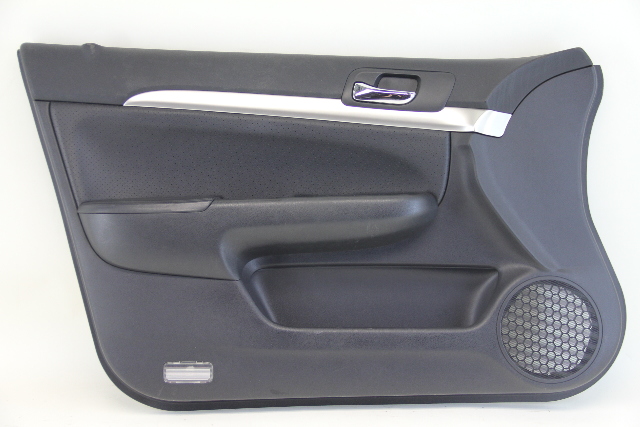 Acura TSX 04-08 Interior Door Trim Panel, Front Left Black 83558-SEC-A11, A581, OEM, 2004, 2005, 2006, 2007, 2008