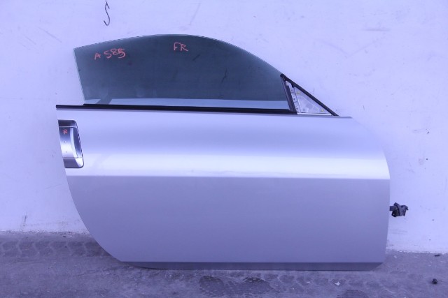 Nissan 350Z 03-07 Coupe Front Door Assy Right Side, Silver H010M CD8MA, A585, OEM, 2003, 2004, 2005, 2006, 2007