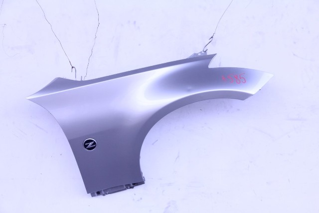 Nissan 350Z 03-07 Fender Panel, Front Right, Silver FCA00-CD0MA, A585, OEM, 2003, 2004, 2005, 2006, 2007