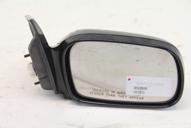 Honda Civic 06-11 Right Side View Mirror, Grey 76205-SVA-A11ZE, A580, OEM, 2006, 2007, 2008, 2009, 2010, 2011