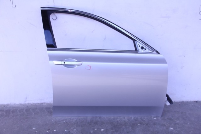 Acura TL 09-14 Front Door Assembly Right/Passenger's Side Silver 67010-TK4-A90, A524, OEM, 2009, 2010, 2011, 2012, 2013, 2014