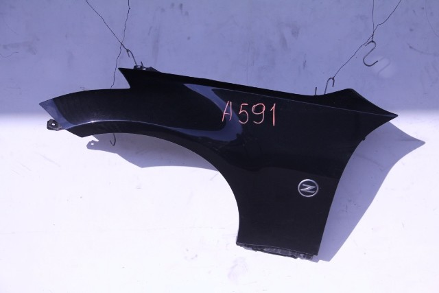 Nissan 350Z 08 Front Left/Driver Fender Assy, Black FCA01-CD0MA, A591, OEM, 2008