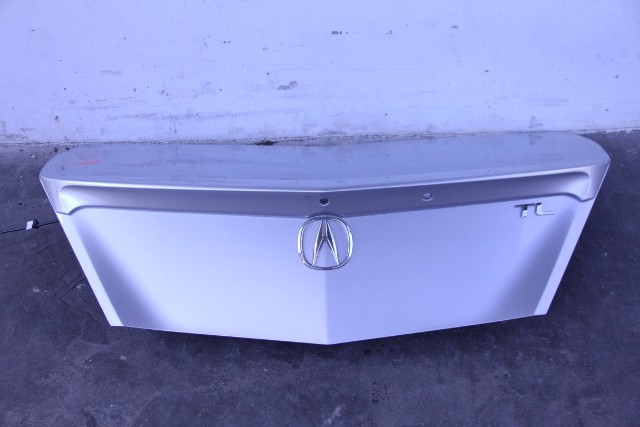 Acura TL 09-14 Decklid Deck Lid Trunk Silver Spoiler 68500-TK4-A80, A524, OEM, 2009, 2010, 2011, 2012, 2013, 2014