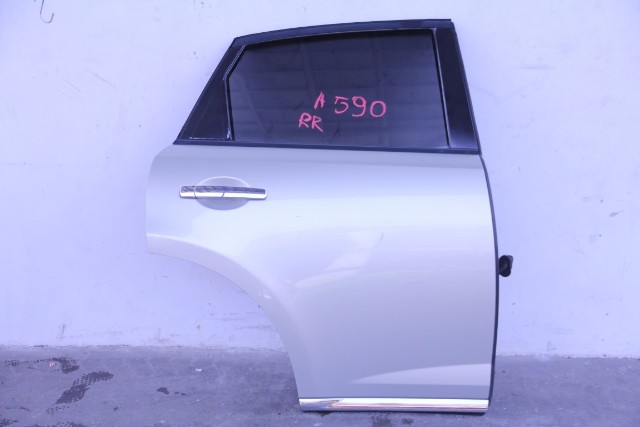Infiniti FX35 03-08 FX45 Door Rear Right/Passenger Side Assy, Gold 06, OEM, 2003, 2004, 2005, 2006, 2007, 2008