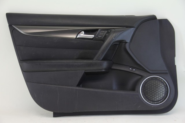 Acura TL 12-13 Front Left Door Panel Lining Trim Black 83550-TK4-A14, A524, OEM, 2012, 2013
