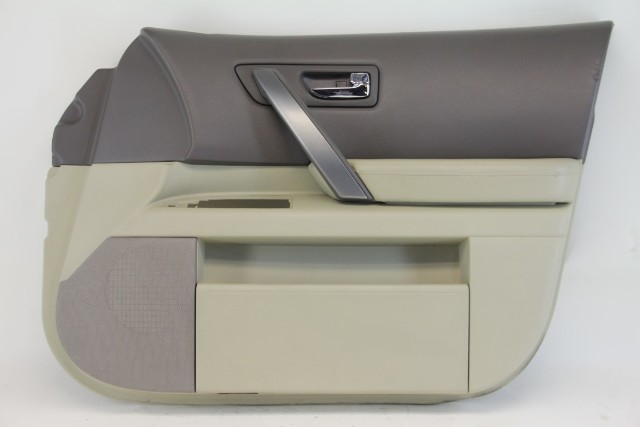 Infiniti FX35 03-08 FX45 Door Panel Trim Front Right Side Tan/Hinoki 80922-CG000, 03-08, OEM, 2003, 2004, 2005, 2006, 2007, 2008