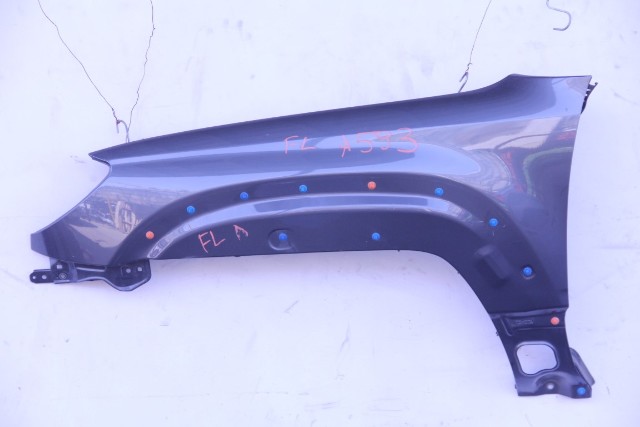 Toyota 4Runner 03-05 Fender Panel Assy. Left Driver Blue 53802-35620 Factory, A593, OEM, 2003, 2004, 2005
