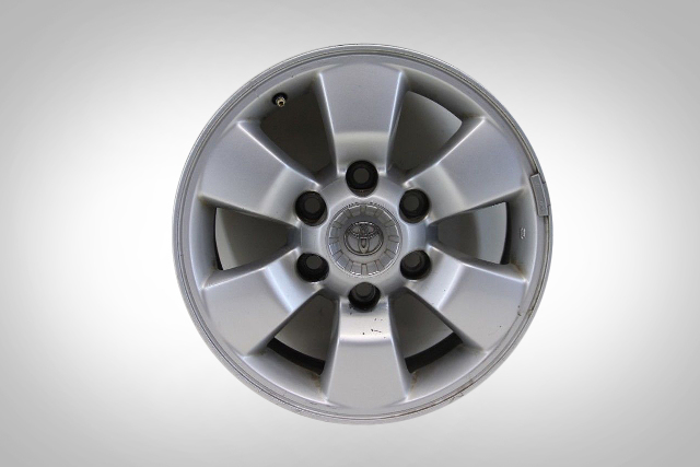 Toyota 4Runner 03-09 Alloy Wheel, Rim Disc, 6 Spoke 16 Inch #6 4261135250, OEM, 2003, 2004, 2005, 2006, 2007, 2008, 2009
