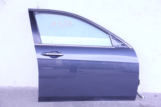 Acura TSX 04-08 Front Door Assy. Right/Passenger's Side Electric Gray, A588, OEM, 2004, 2005, 2006, 2007, 2008