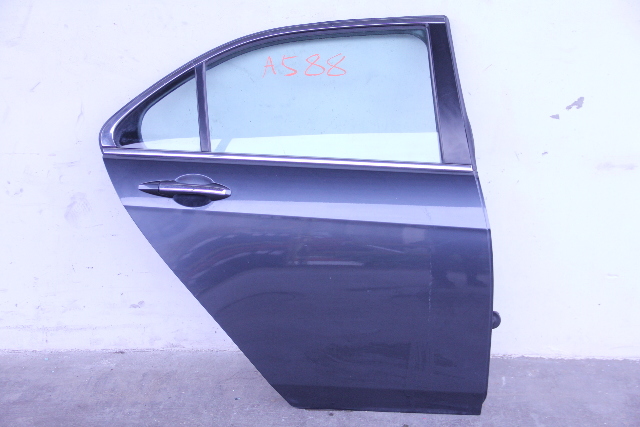 Acura TSX 04-08 Rear Right/Passenger's Door Electric Gray/Grey, A588, OEM, 2004, 2005, 2006, 2007, 2008