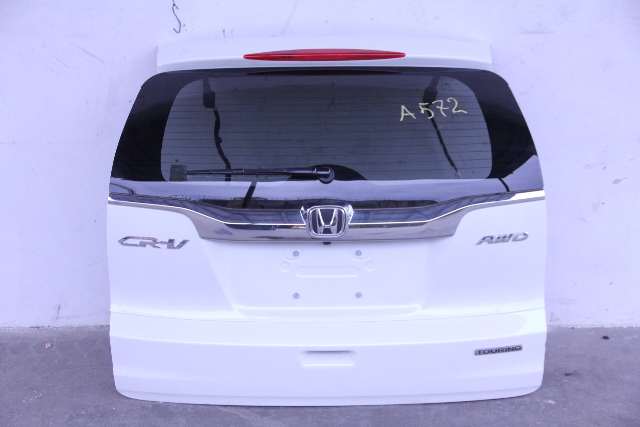 Honda CR-V CRV 15-16 Trunk Deck Lid White, A572, OEM, 2015, 2016