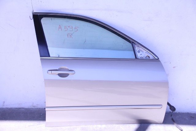 Honda Accord 03-07 Sedan Front Door Right Side Electric Gold 67010-SDA-A90, A595, OEM, 2003, 2004, 2005, 2006, 2007