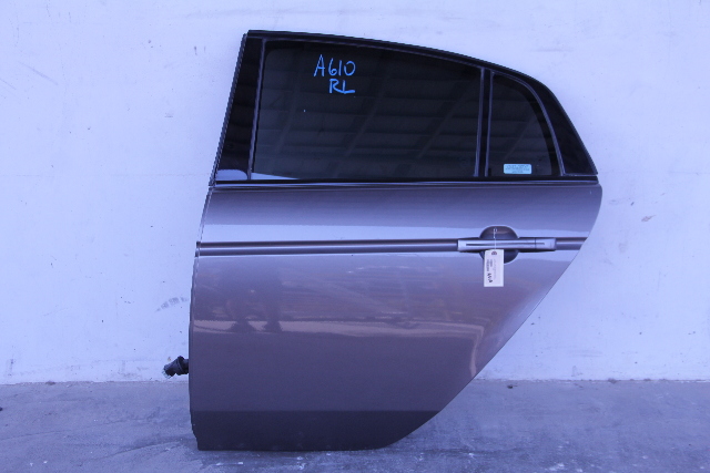 Honda Accord 03-07 Sedan Rear Door Assy Left Side Gold Factory, A595, OEM, 2003, 2004, 2005, 2006, 2007