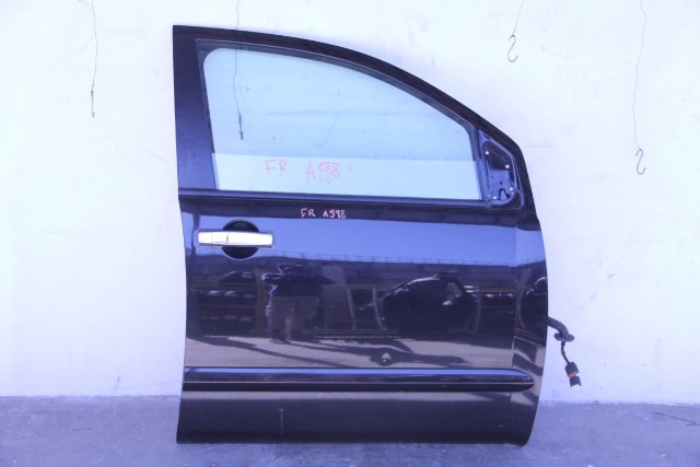 Nissan Armada 04-07 Front Right/Passenger Door Assy Black H2100-ZQ3MA, A598, OEM, 2004, 2005, 2006, 2007