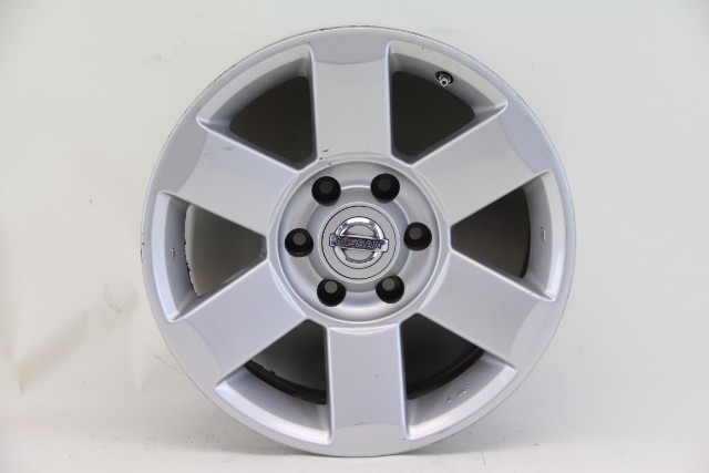 Nissan Armada 04-07 Titan Wheel Silver Rim 40300-7S501 18x8 6 Spoke #3, A598, OEM, 2004, 2005, 2006, 2007