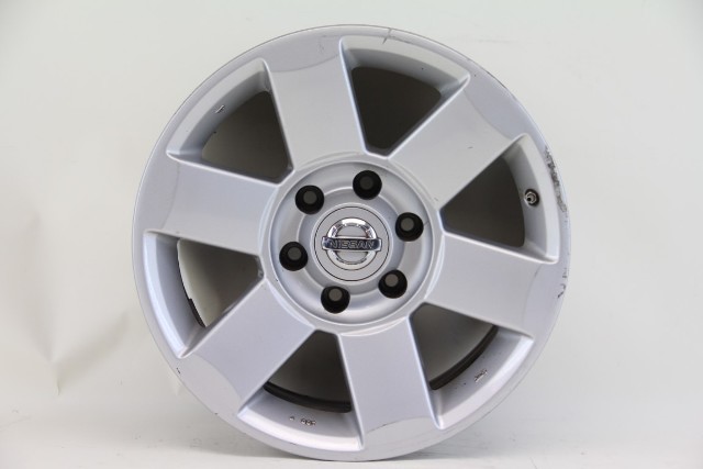 Nissan Armada 04-07 Titan Wheel Silver Rim 40300-7S501 18x8 6 Spoke #4, A598, OEM, 2004, 2005, 2006, 2007