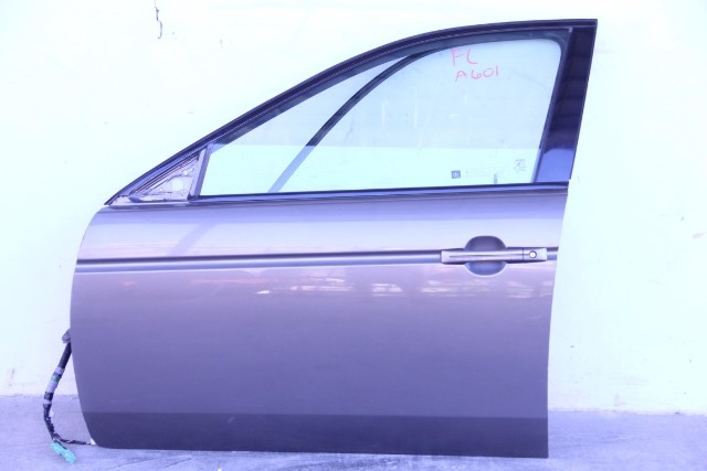 Acura TL 04-08 Front Door Assembly Left/Driver's Side, Charcoal 67050-SEP-A91ZZ, A601, OEM, 2004, 2005, 2006, 2007, 2008