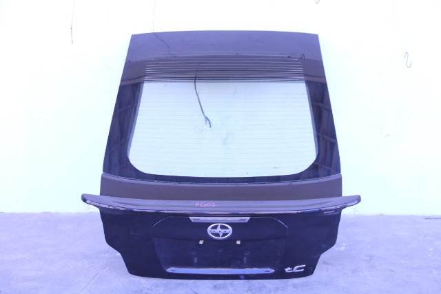 Scion tC 11-15 Rear Trunk Deck Lid w/ Spoiler, Black 67005-21760, A602, OEM, 2011, 2012, 2013, 2014, 2015