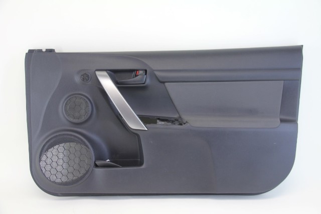 Scion tC 11-15 Right/Passenger Side Door Panel Black Silver Cloth, A602, OEM, 2011, 2012, 2013, 2014, 2015