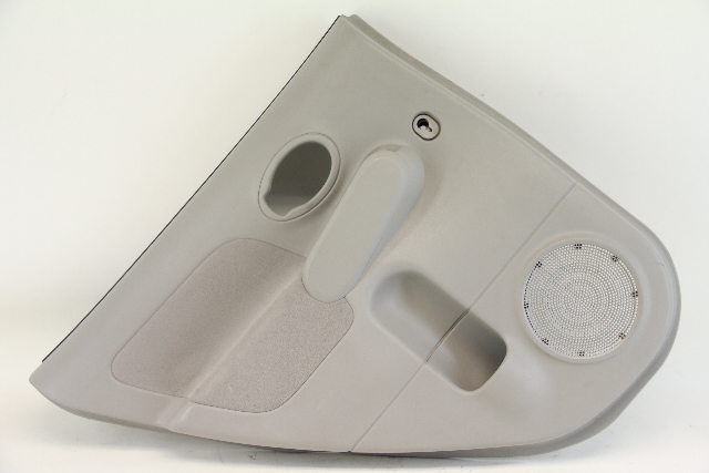 Nissan Cube 09-10 Rear Left/Driver Door Panel Grey 80901-1FC1A, A599, OEM, 2009, 2010