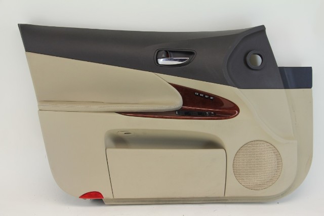 Lexus GS350 07-11 Front Left/Driver Side Tan Door Panel Leather, A607, OEM, 2007, 2008, 2009, 2010, 2011
