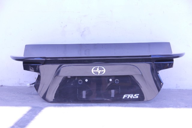 Scion FR-S Subaru BRZ 13-16 Rear Liftgate Trunk Lid Assembly Black, OEM, 2013, 2014, 2015, 2016