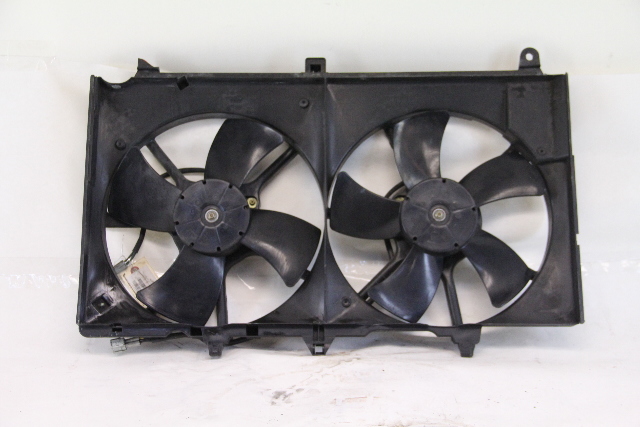Infiniti G35 03-07 Radiator Cooling Fan Motor w/ Shroud Assy 21481-CD000, OEM, 2003, 2004, 2005, 2006, 2007