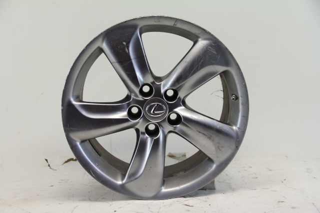 Lexus GS350 07-11 Aluminum Wheel Rim Disc 18x8 5 Spoke Factory #2, A607, OEM, 2007, 2008, 2009, 2010, 2011
