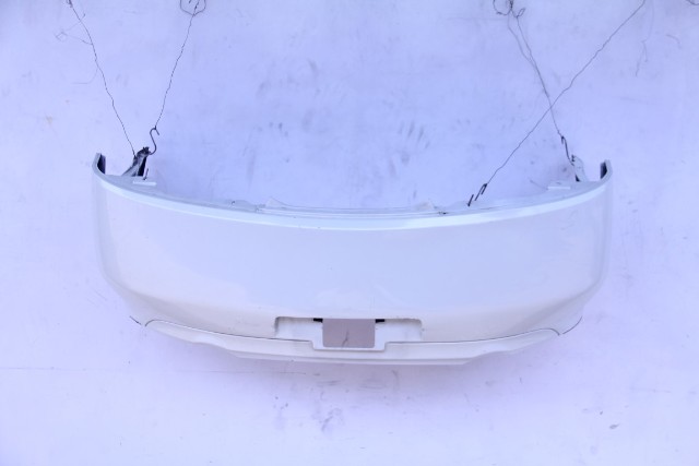 Infiniti G35 07-11 Coupe Rear Bumper Cover Assembly, White 85022-AM840, A558, OEM, 2007, 2008, 2009, 2010, 2011