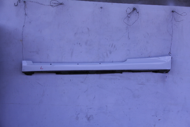Scion tC 11-15 Rocker Panel Molding Side Skirt White Left/Driver Side, A612, OEM, 2011, 2012, 2013, 2014, 2015