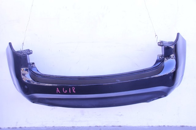 Infiniti FX35 09-13 Rear Bumper Cover Black HEM22-1CH0H, A618, OEM, 2009, 2010, 2011, 2012, 2013