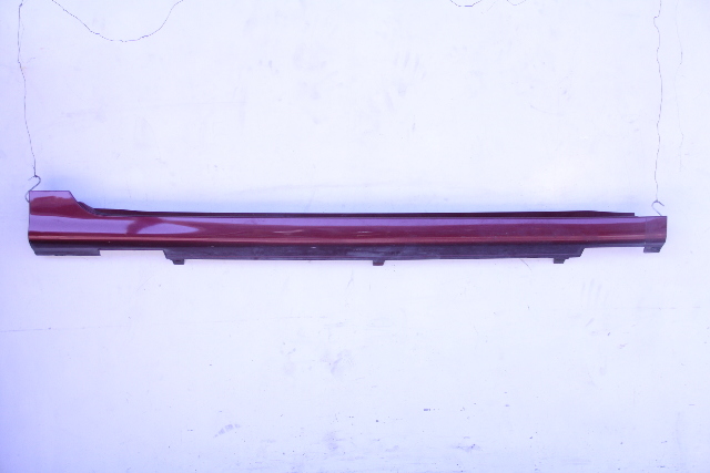 Acura RL 05-06 Right Rocker Panel Molding Side Skirt Burgundy 71800-SJA-A01ZC, A627, OEM, 2005, 2006