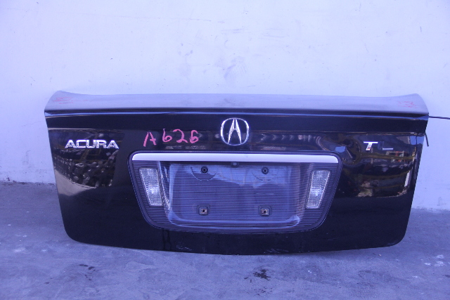 Acura TL 04-08 Trunk Deck Lid Assy Black 68500-SEP-A90ZZ, Factory, A626, OEM, 2004, 2005, 2006, 2007, 2008