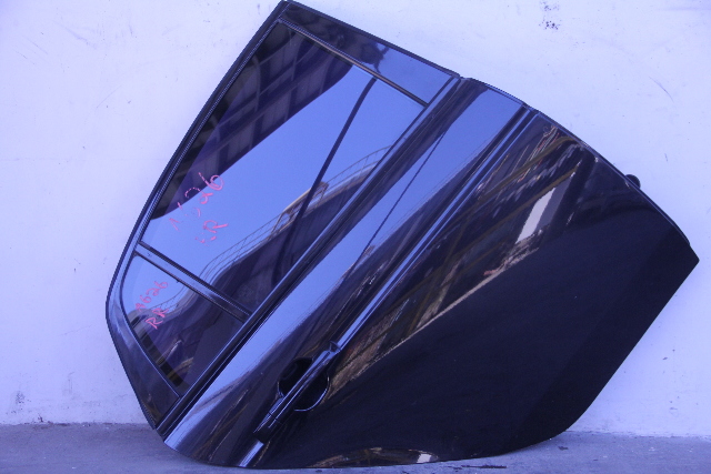 Acura TL 04-08 Rear Door Assembly Right/Passenger Black 67510-SEP-A90, A626, OEM, 2004, 2005, 2006, 2007, 2008